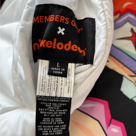Members Only Rugrats Character Puffer Jacket - Picture 14 of 15